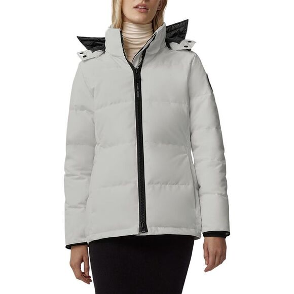 Canada Goose Womens  Chelsea Parka Black Label Slim Fit Parka, Grey - Picture 1 of 3